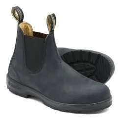 Blundstone - 587 Classic Rustic Black Chelsea Støvler 9 Blundstone - 587 Classic Rustic Black Chelsea Støvler -Beklædning - Jagt Butik Blundstone Classic Chelsea Stoevler 10.w610.h610.fill
