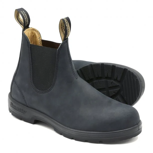 Blundstone - 587 Classic Rustic Black Chelsea Støvler 5 Blundstone - 587 Classic Rustic Black Chelsea Støvler - Billede 3