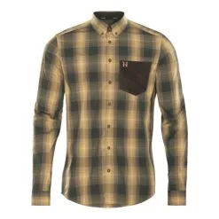 Härkila - Akkan Herre Skjorte Sort / Gul