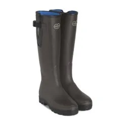 Le Chameau - Vierzonord Neopren Dame Gummistøvler Mørkebrun