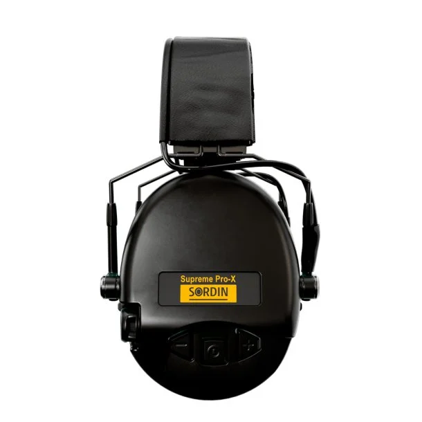 Sordin - Supreme Pro-X Slim Elektronisk Høreværn 82 DB Sort - Billede 2
