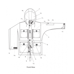Arktis - B310 Vandtæt Smock MultiCam DK-version 16 Arktis - B310 Vandtæt Smock MultiCam DK-version -Beklædning - Jagt Butik arktis b310 waterproof smock spec.w610.h610.fill