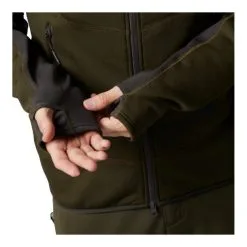 Härkila - Deer Stalker Herre Fleece Hoodie -Beklædning - Jagt Butik harkila deer stalker fleece herre hoodie groen brun 06.w610.h610.fill